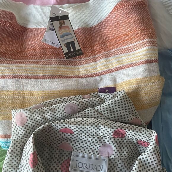 MEGA bundle women’s clothing tops sweaters camis blouses mystery reseller lot - Picture 13 of 17